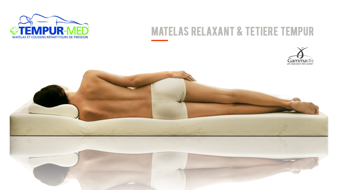 matelas relaxant tempur