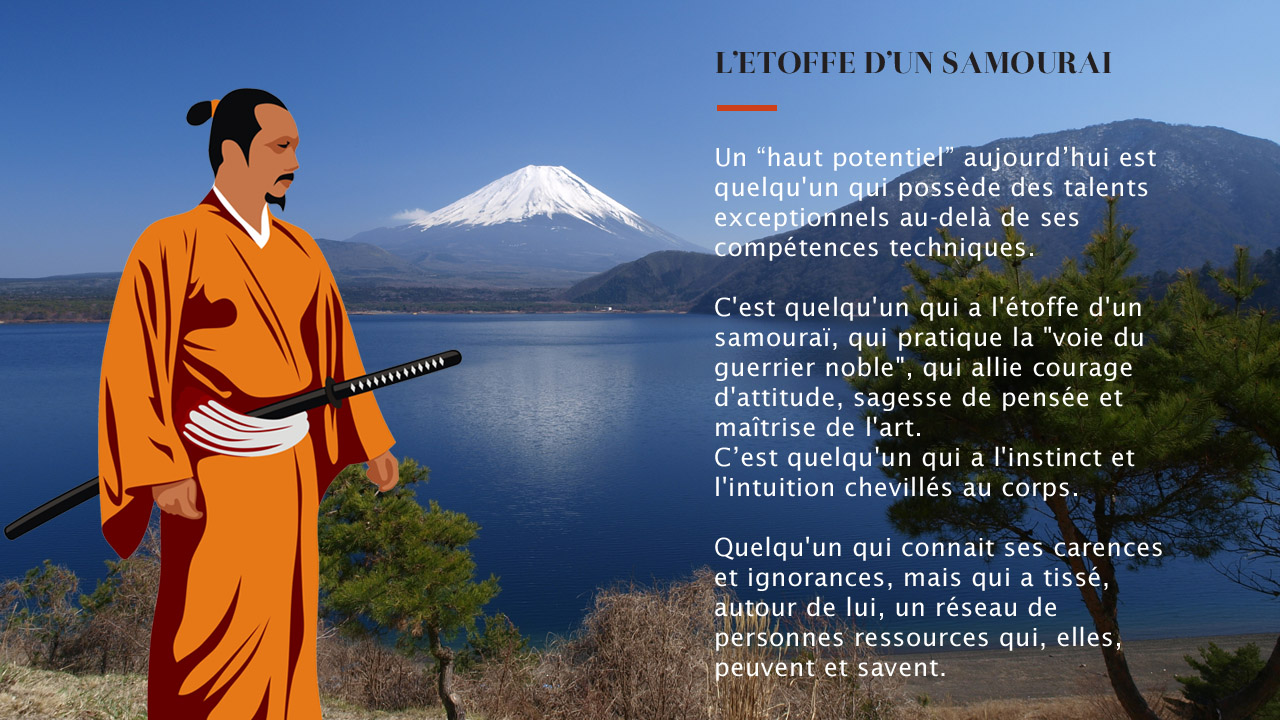 samourai chef d'entreprise