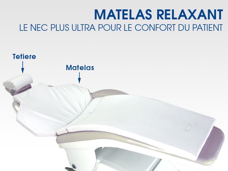 matelas relaxant tempur et tetière